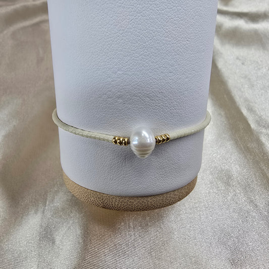 Pearl single bracelet